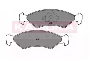 Комплект тормозных колодок (KAMOKA: JQ101730)