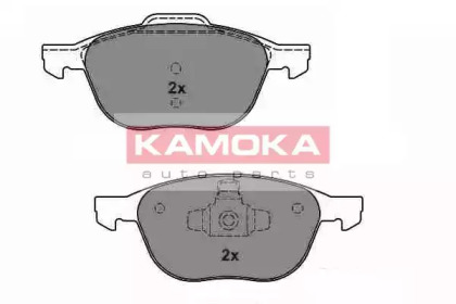 Комплект тормозных колодок (KAMOKA: JQ1018124)