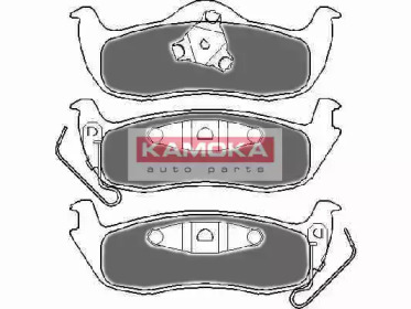 Комплект тормозных колодок (KAMOKA: JQ1018150)