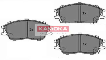 Комплект тормозных колодок (KAMOKA: JQ1018152)