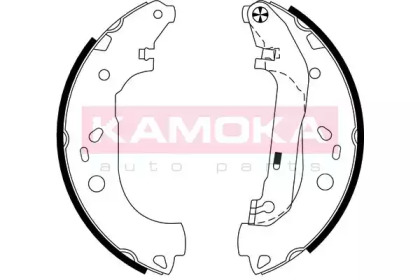 Комлект тормозных накладок (KAMOKA: JQ202049)