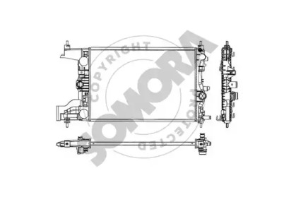 Теплообменник (SOMORA: 212040)