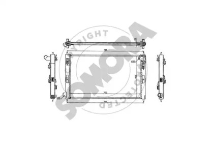 Теплообменник (SOMORA: 182440A)