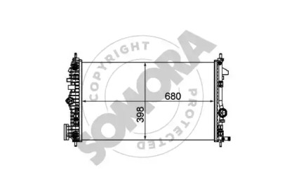 Теплообменник (SOMORA: 210840A)