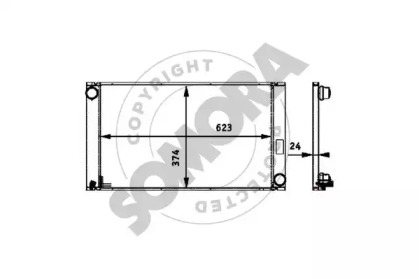 Теплообменник (SOMORA: 041340D)