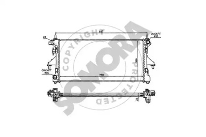 Теплообменник (SOMORA: 084240B)