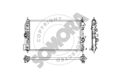 Теплообменник (SOMORA: 212040C)