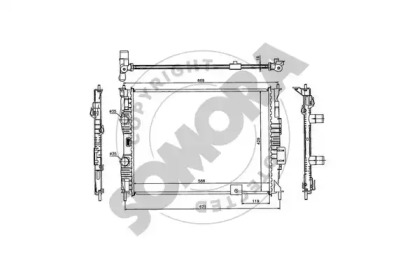Теплообменник (SOMORA: 198040B)