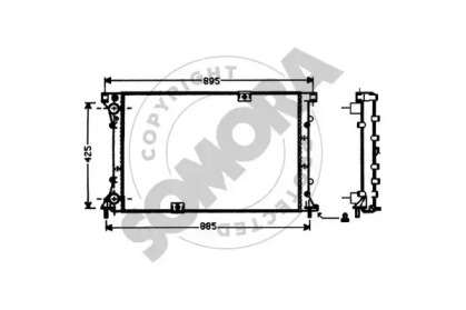 Теплообменник (SOMORA: 245141)