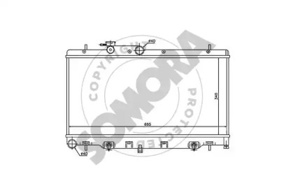 Теплообменник (SOMORA: 332340)