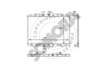 Теплообменник (SOMORA: 195640C)