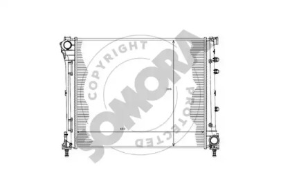 Теплообменник (SOMORA: 080240B)