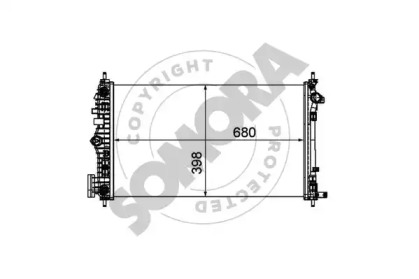 Теплообменник (SOMORA: 210840D)