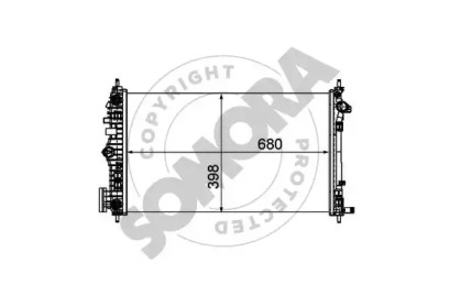 Теплообменник (SOMORA: 210840F)