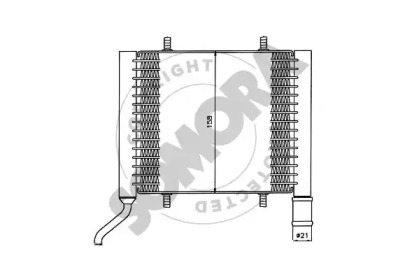 Теплообменник (SOMORA: 021340F)