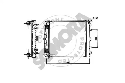 Теплообменник (SOMORA: 231040AR)