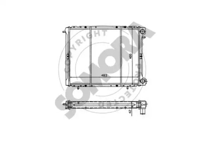 Теплообменник (SOMORA: 240344)
