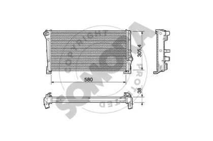 Теплообменник (SOMORA: 081340C)