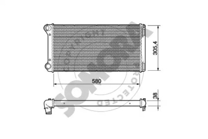 Теплообменник (SOMORA: 081340D)
