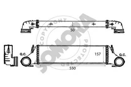 Теплообменник (SOMORA: 043145)