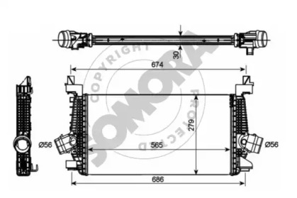 Теплообменник (SOMORA: 212045)
