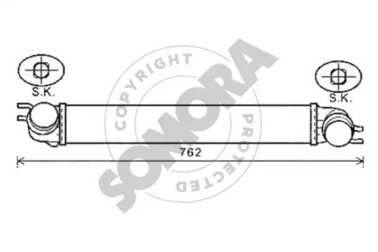 Теплообменник (SOMORA: 040145A)