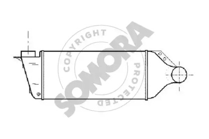 Теплообменник (SOMORA: 021245B)