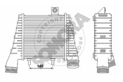 Теплообменник (SOMORA: 024245R)