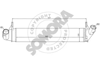 Теплообменник (SOMORA: 031045)