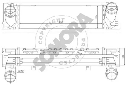 Теплообменник (SOMORA: 040845B)