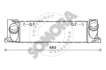 Теплообменник (SOMORA: 040845C)