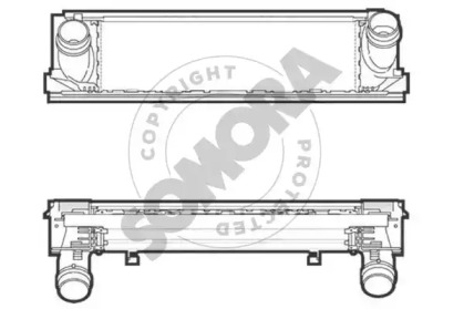 Теплообменник (SOMORA: 040845D)