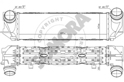 Теплообменник (SOMORA: 041445C)