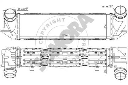 Теплообменник (SOMORA: 041445D)