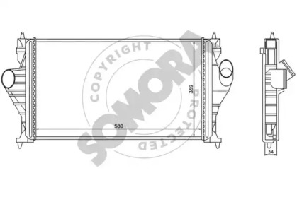 Теплообменник (SOMORA: 052145A)