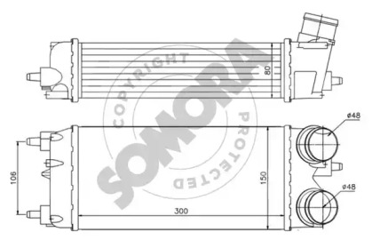 Теплообменник (SOMORA: 092745A)