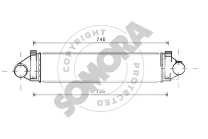 Теплообменник (SOMORA: 095445C)