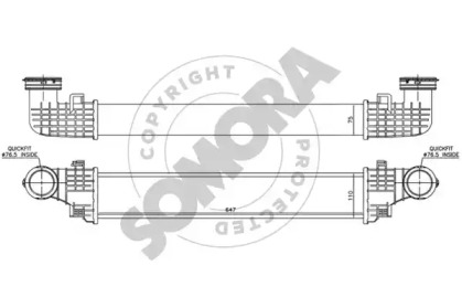 Теплообменник (SOMORA: 170845B)