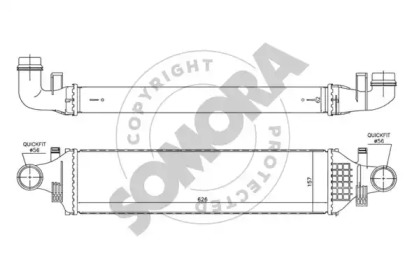Теплообменник (SOMORA: 175445A)