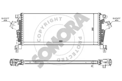 Теплообменник (SOMORA: 210845A)