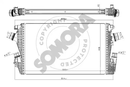 Теплообменник (SOMORA: 212045C)