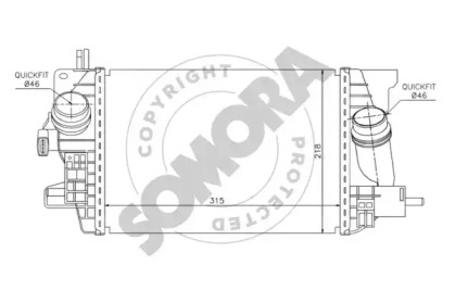 Теплообменник (SOMORA: 216145)