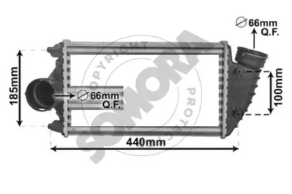 Теплообменник (SOMORA: 231145R)