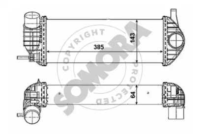 Теплообменник (SOMORA: 244545A)