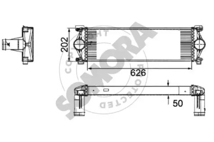 Теплообменник (SOMORA: 245645B)