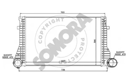 Теплообменник (SOMORA: 350945D)