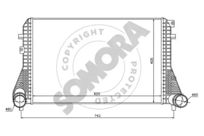 Теплообменник (SOMORA: 352545C)