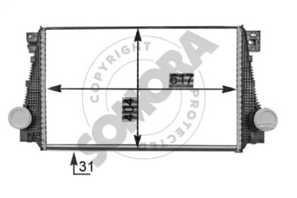 Теплообменник (SOMORA: 359945A)