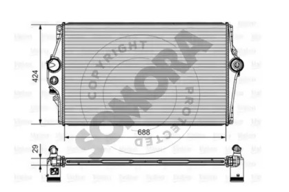 Теплообменник (SOMORA: 360045)