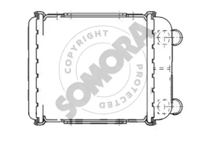 Теплообменник (SOMORA: 020940E)